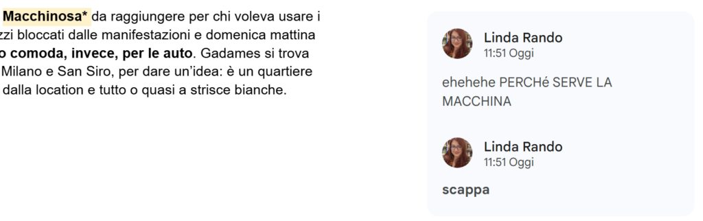 macchinosa battuta terribile